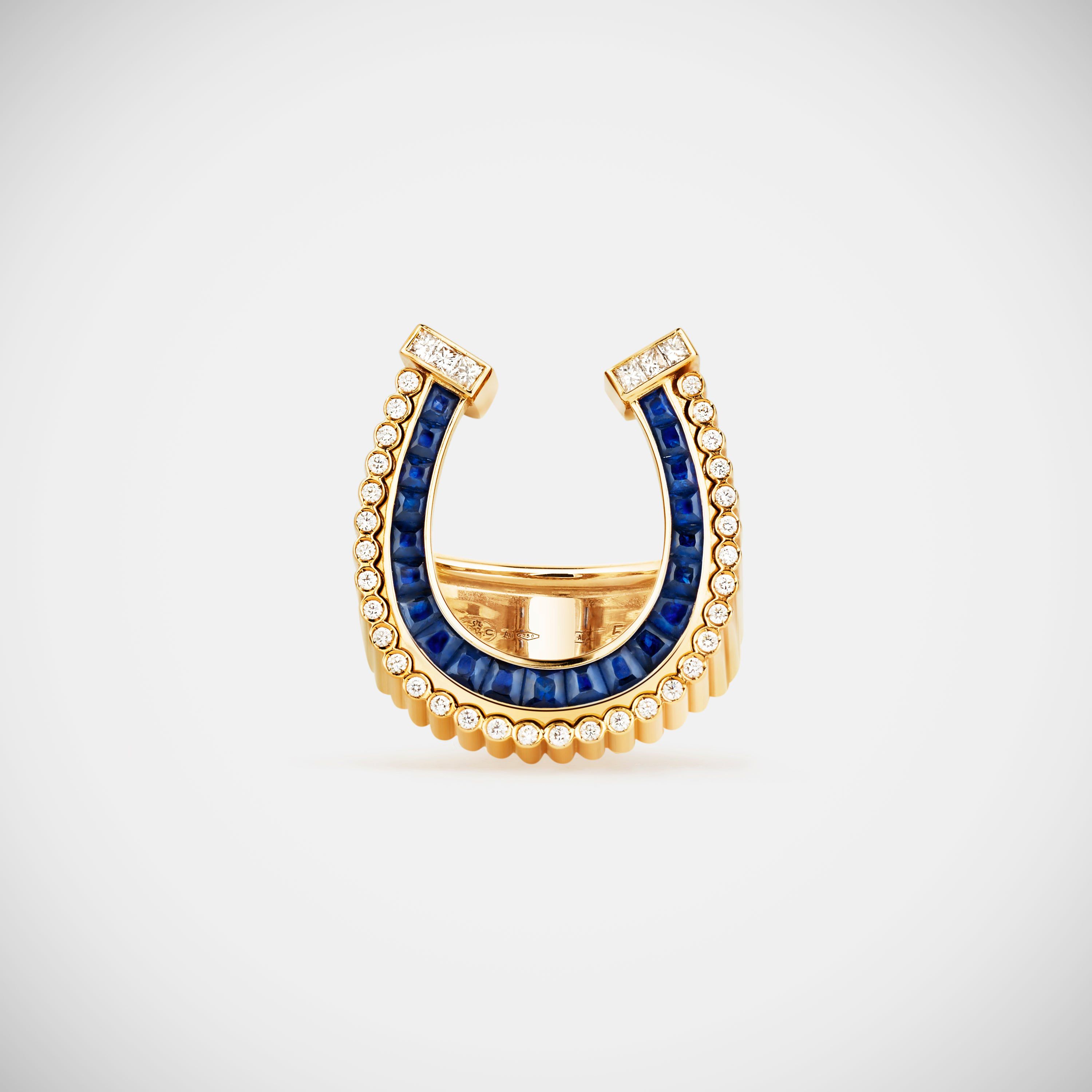 Diamond Horseshoe Ring · Marie Lichtenberg