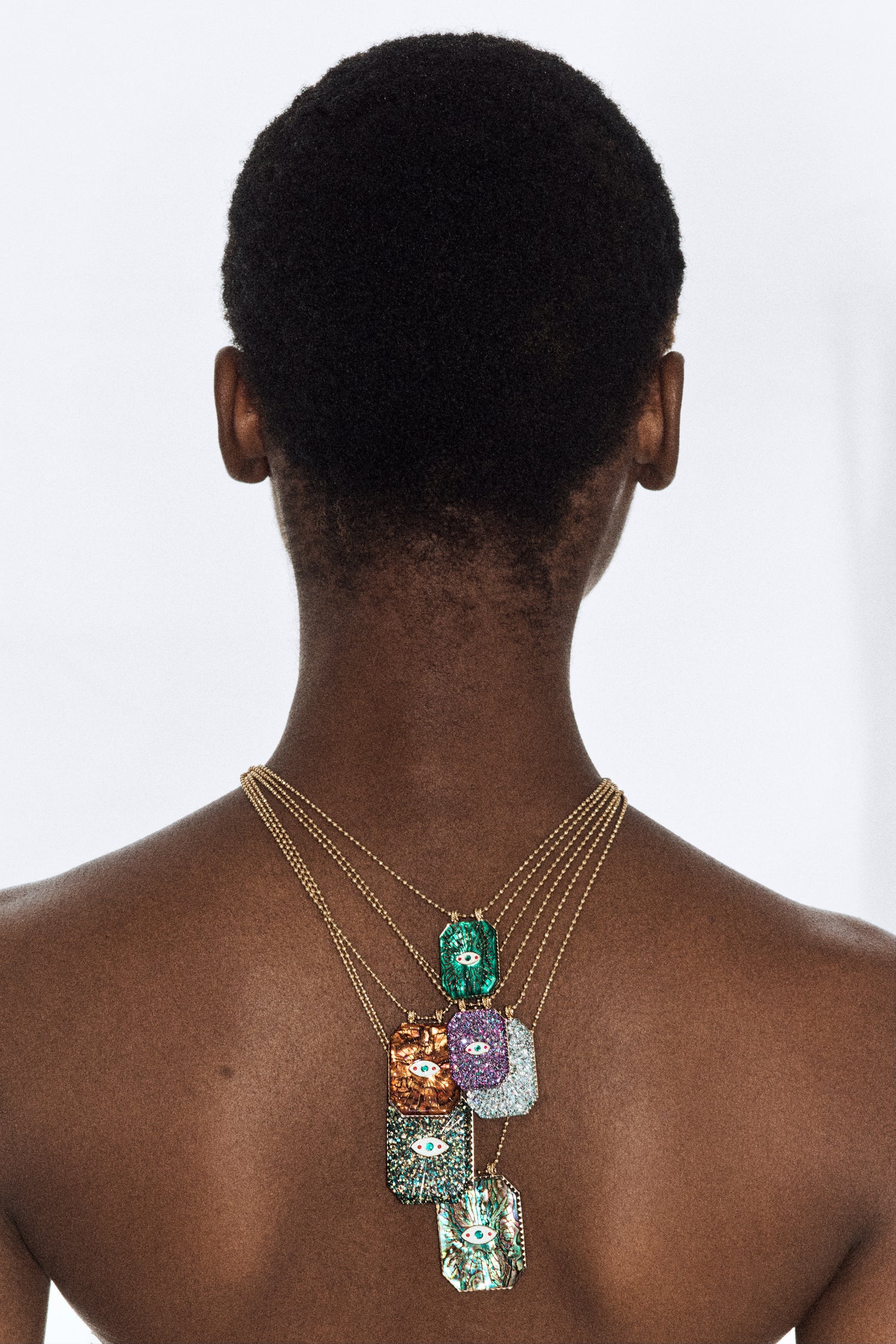 Marie Lichtenberg Raiz'in Raiz'in Scapular Glitter Purple 28mm