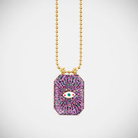 Marie Lichtenberg Raiz'in Raiz'in Scapular Glitter Purple 28mm