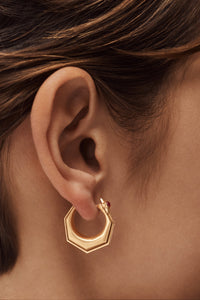 Marie Lichtenberg Staging Earring Baba Medium Ruby Earring