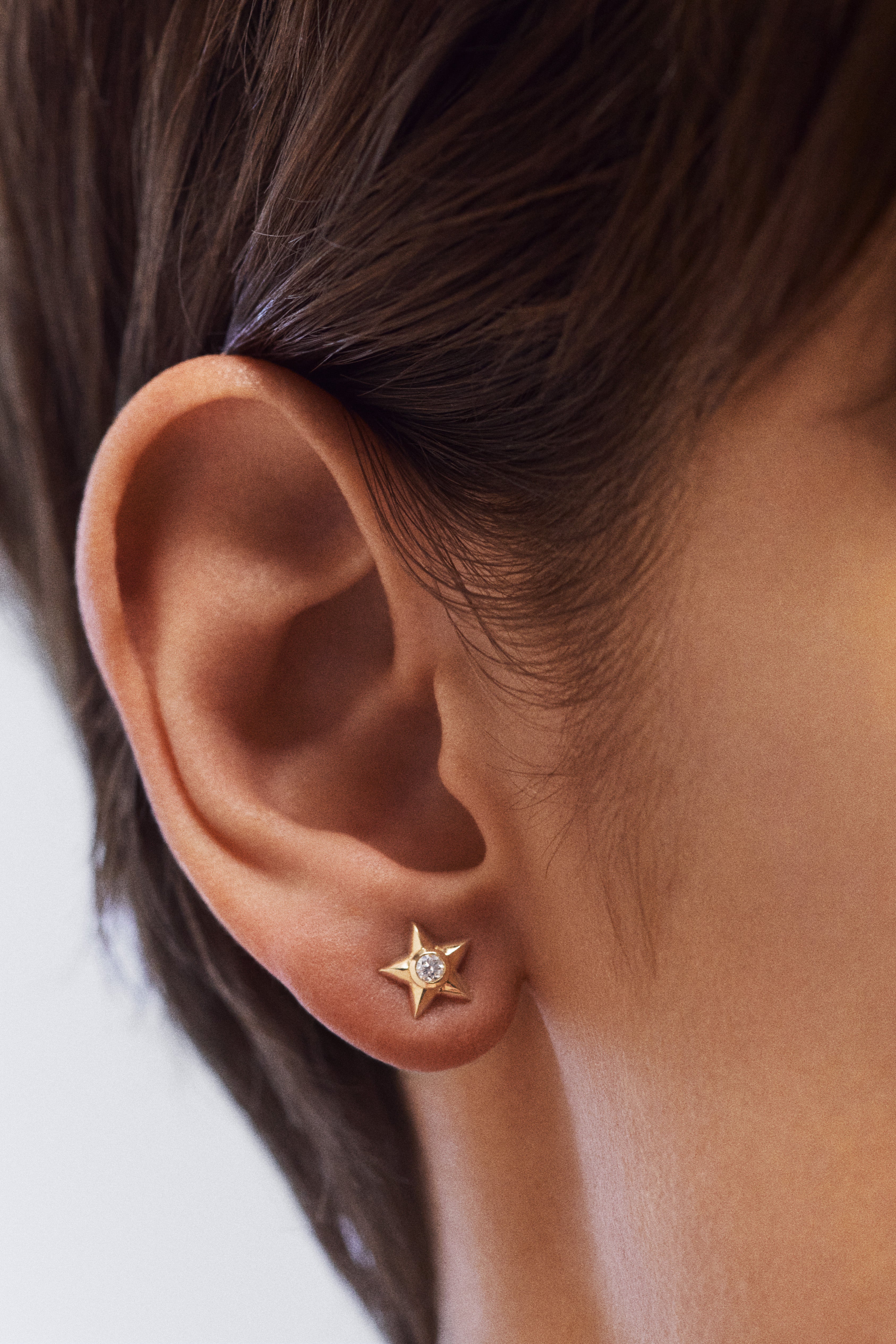 Marie Lichtenberg Staging Earring Baba Stud Diamond Earring