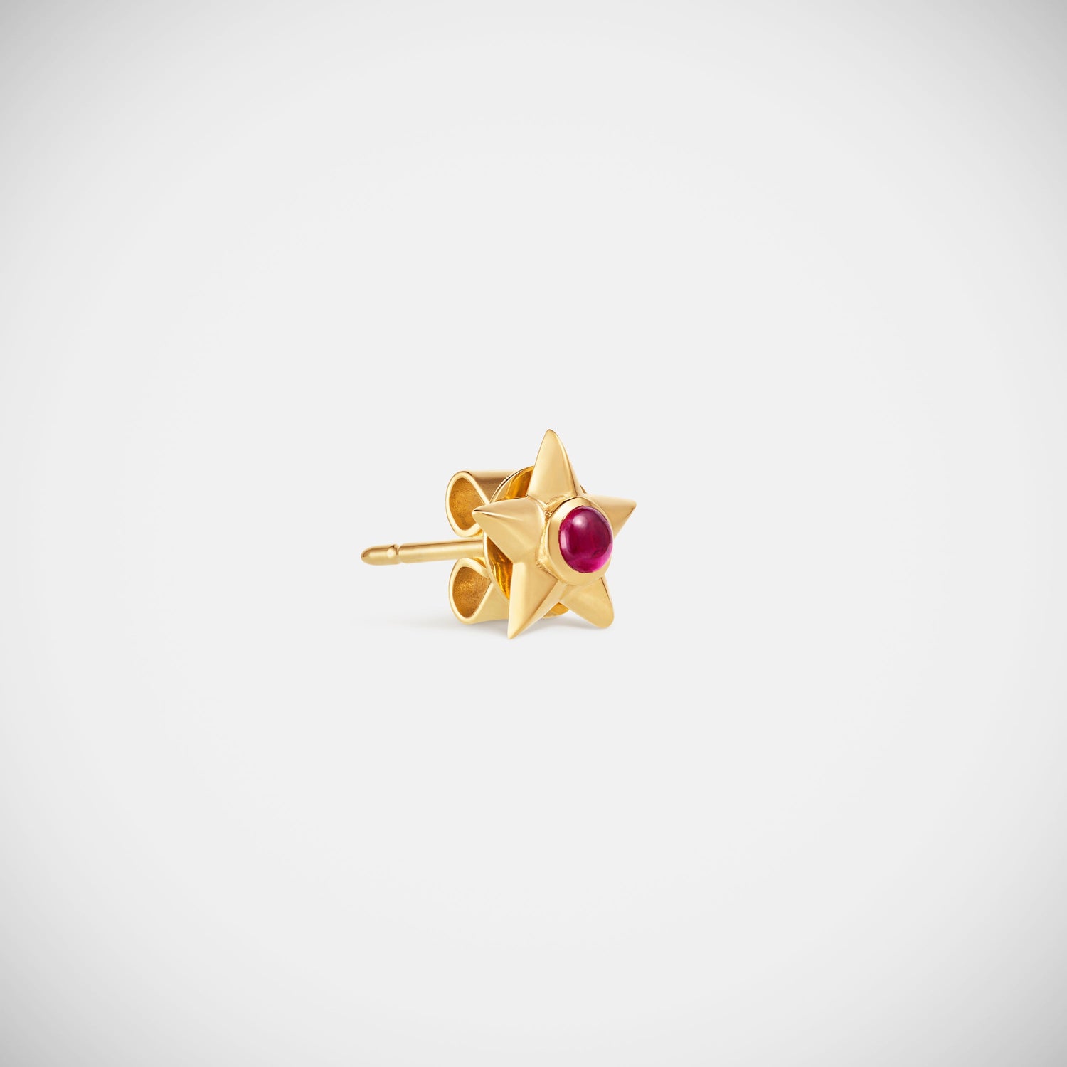 Marie Lichtenberg Staging Earring Baba Stud Ruby Earring