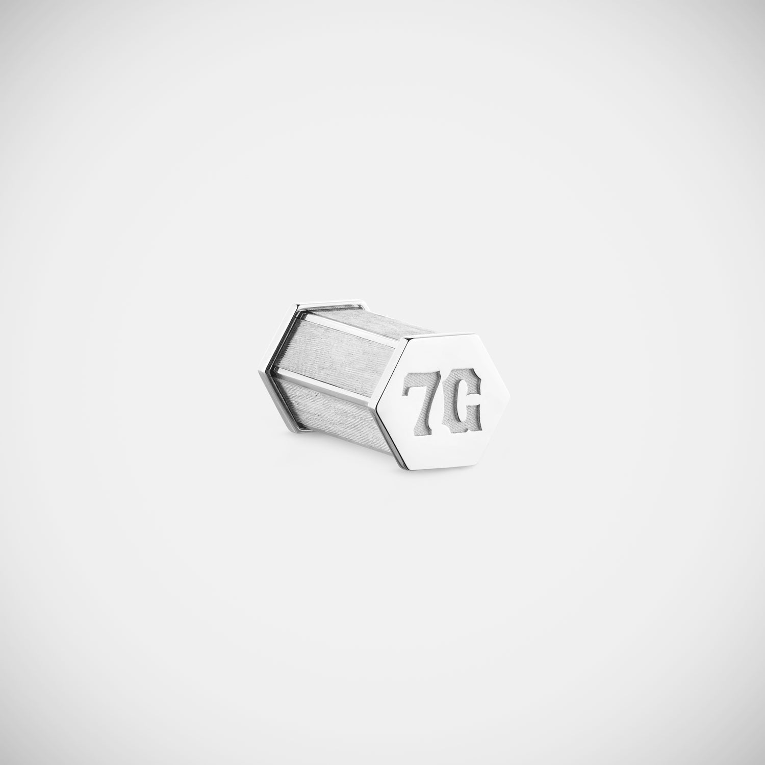 Marie Lichtenberg Staging Charm Baby Weight Pendant White Gold
