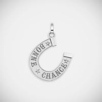 Marie Lichtenberg Staging Charm Bonne Chance charm White Gold