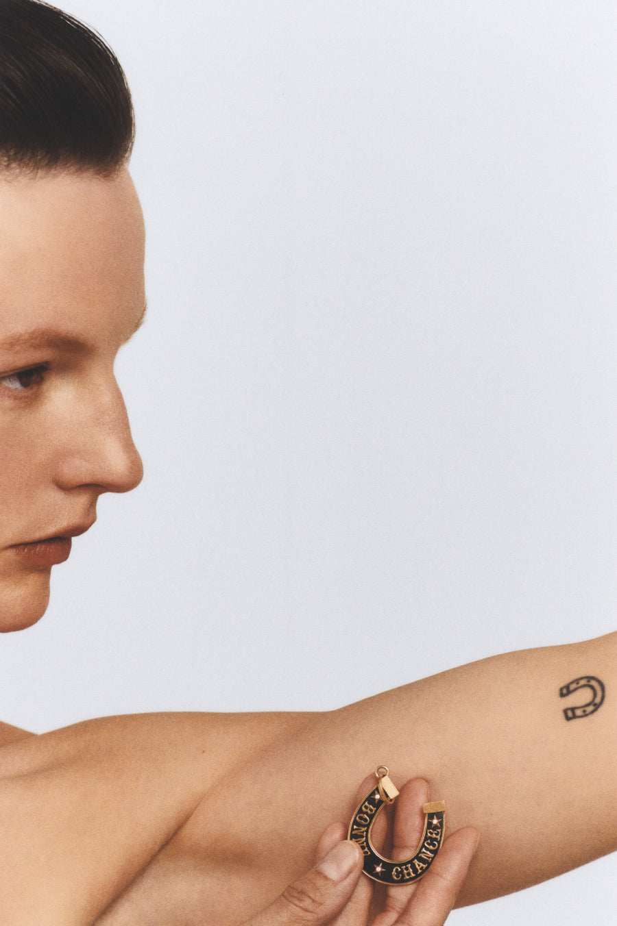 Marie Lichtenberg Staging Charm Bonne Chance Jumbo charm