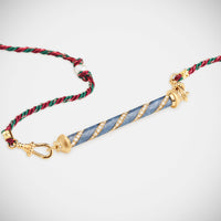 Marie Lichtenberg Staging Pendant Candy Cane Blue