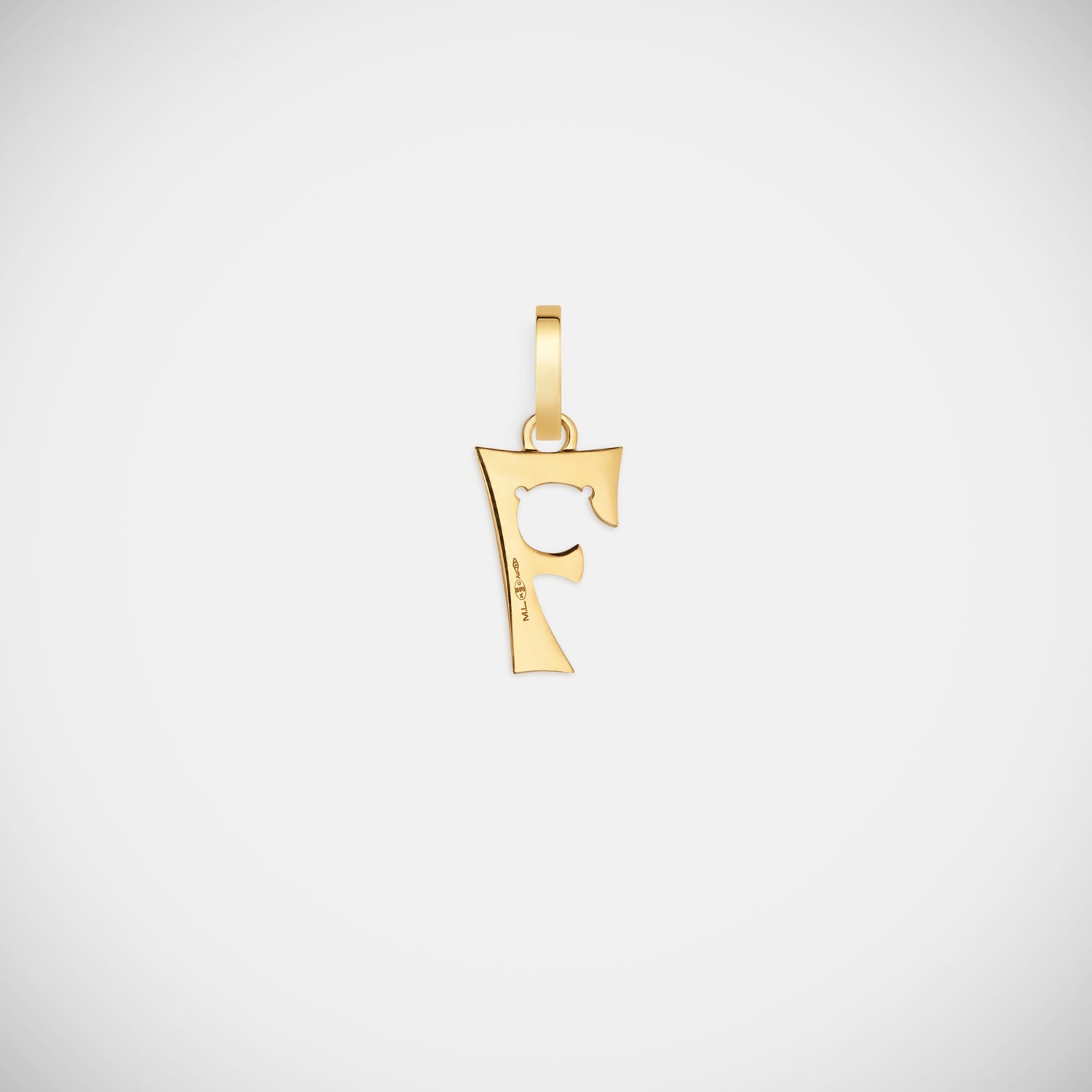 Marie Lichtenberg Staging Pendant Custom Diamond Number Charm