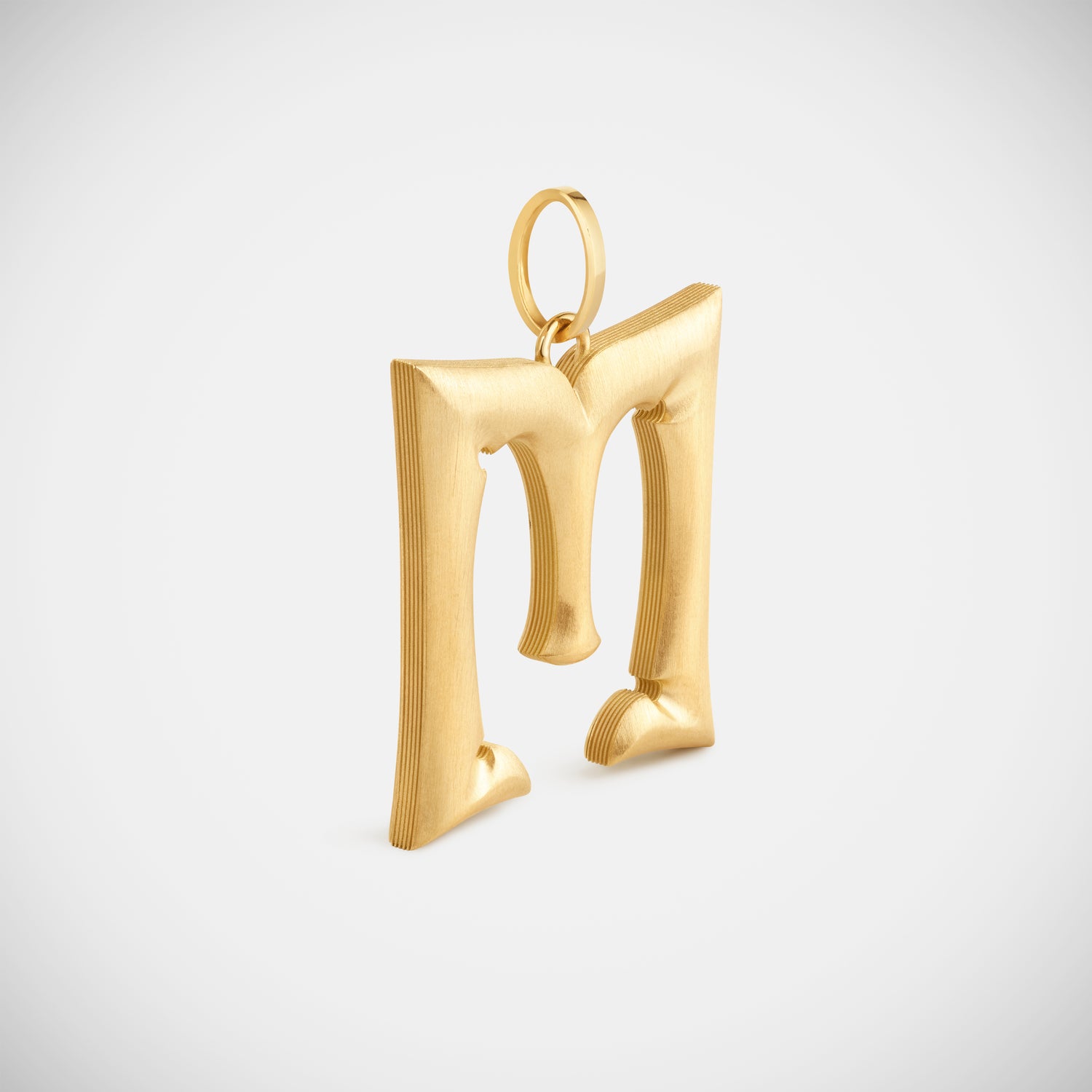 Marie Lichtenberg Staging Pendant Custom Jumbo Letter Charm