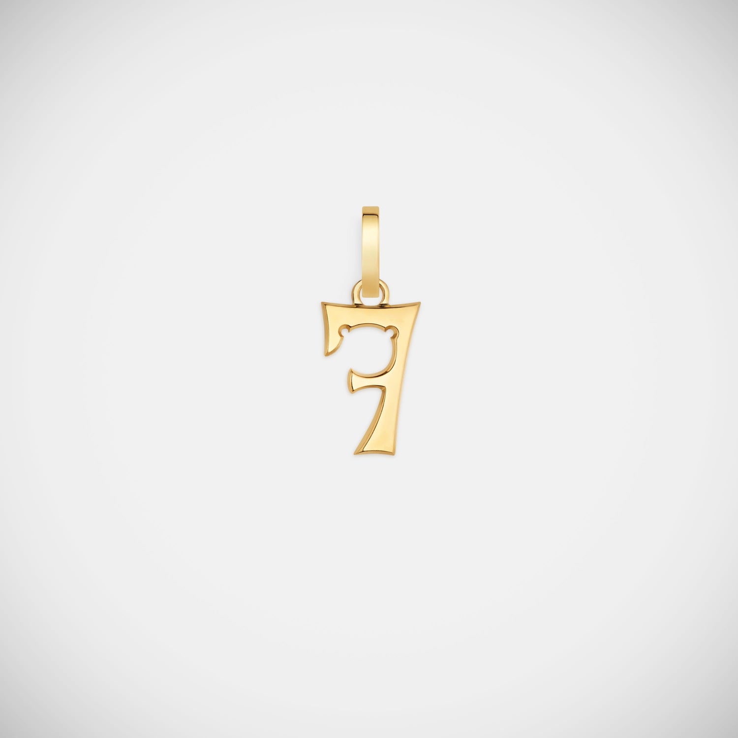 Marie Lichtenberg Staging Pendant Custom Number Charm