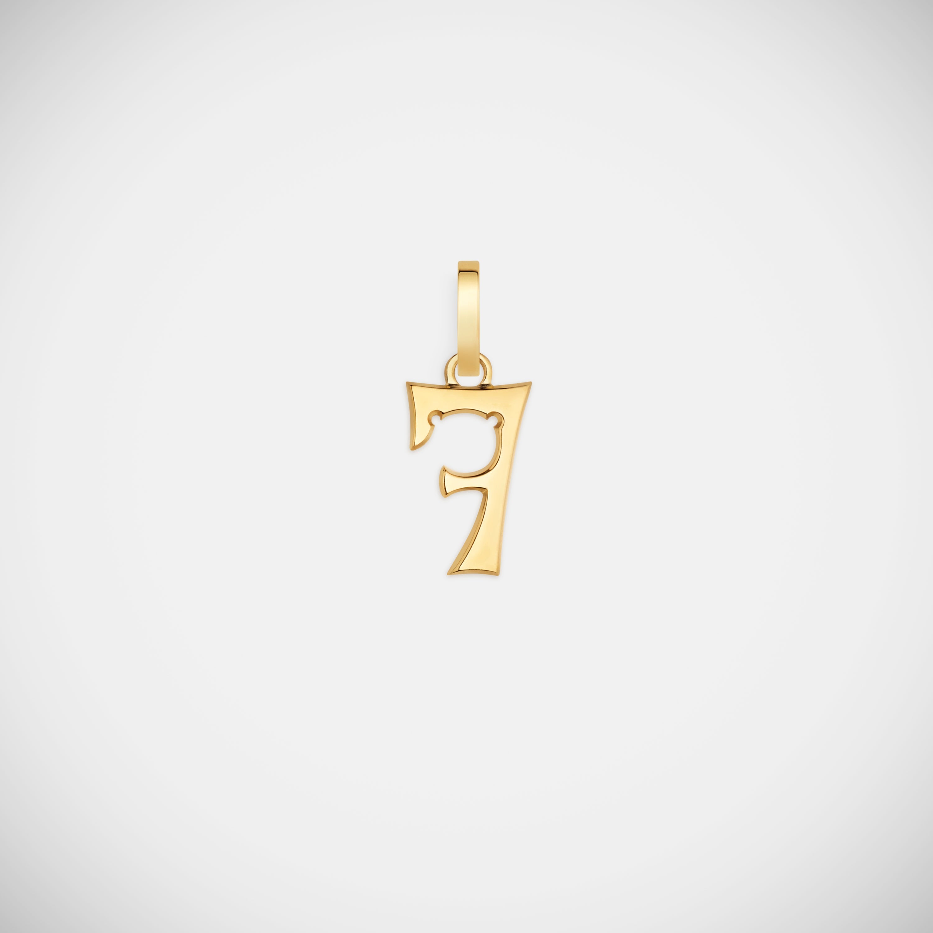 Marie Lichtenberg Staging Pendant Custom Number Charm