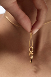 Marie Lichtenberg Staging Pendant Custom Number Charm