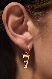 Marie Lichtenberg Staging Pendant Custom Number Charm