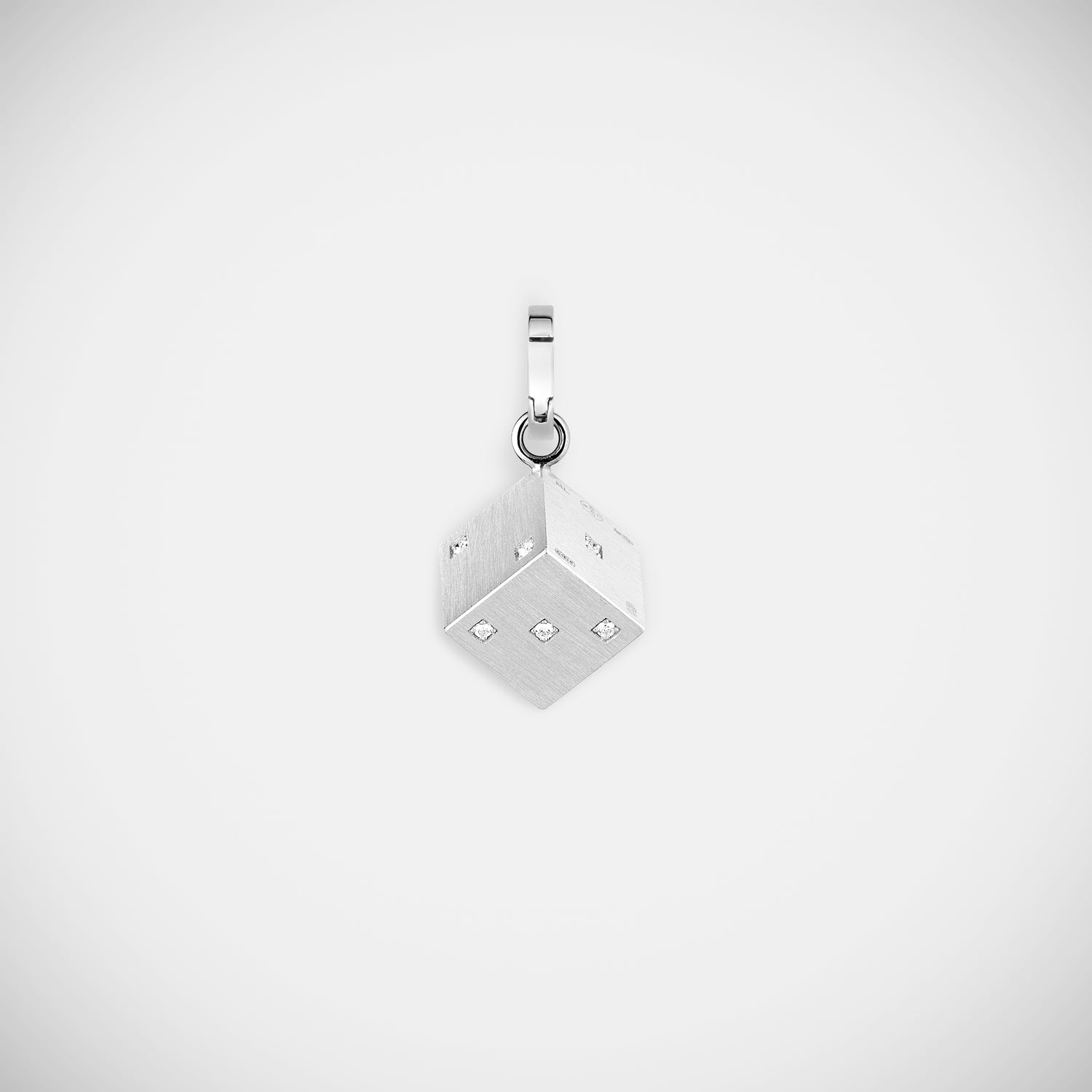 Marie Lichtenberg Staging Charm Dado White Gold charm 11mm