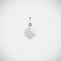 Marie Lichtenberg Staging Charm Dado White Gold charm 11mm