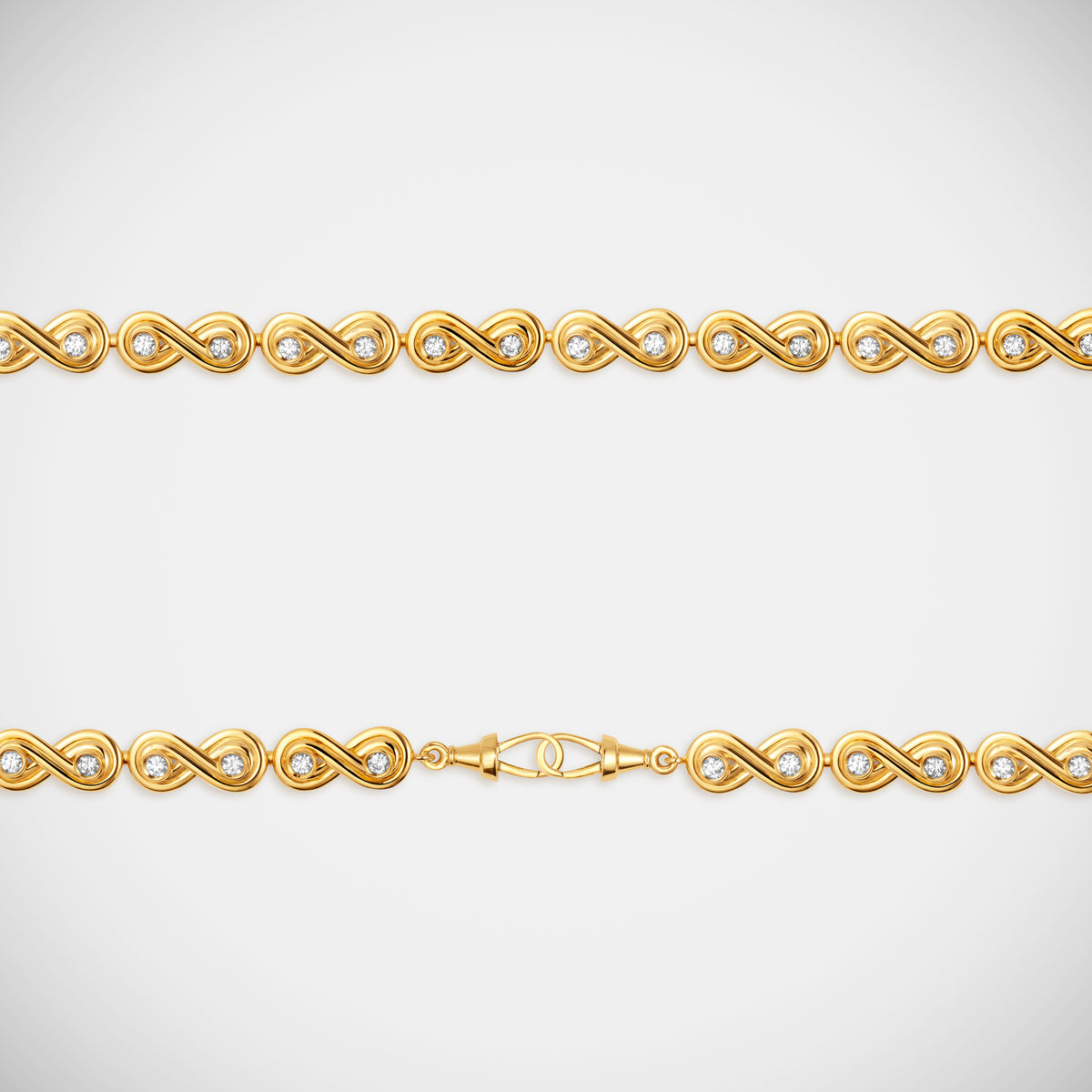 Marie Lichtenberg Staging Chain Diamond Forever Chain 43cm