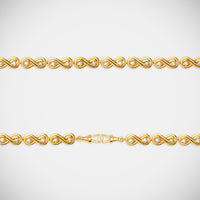 Marie Lichtenberg Staging Chain Diamond Forever Chain 43cm