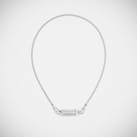 Marie Lichtenberg Staging Baby locket Diamond White Gold Baby locket Necklace