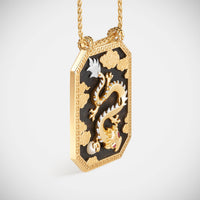 Marie Lichtenberg Staging Scapulaires Dragon Ebony Scapular