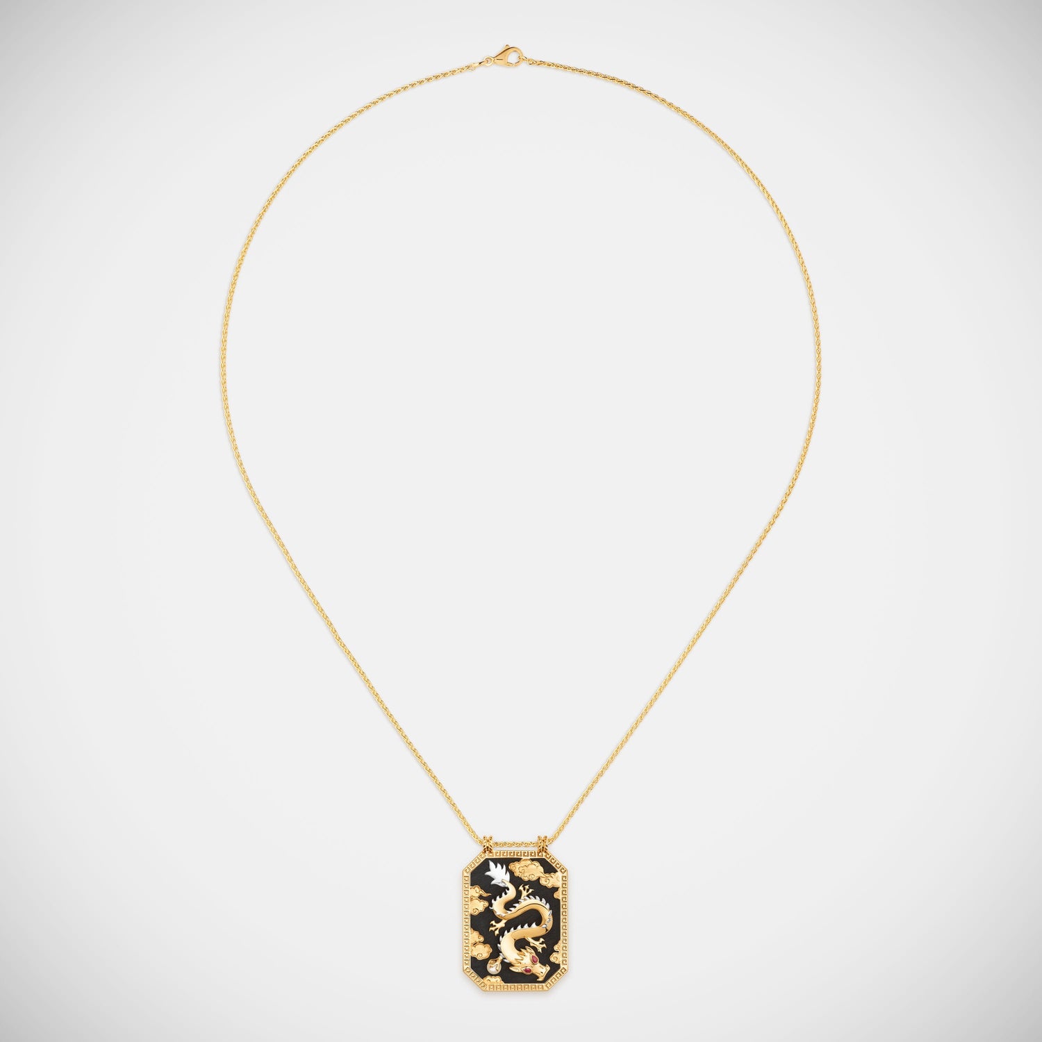 Marie Lichtenberg Staging Scapulaires Dragon Ebony Scapular