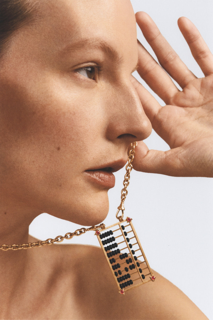 Marie Lichtenberg Staging Scapulaires Ebony Abacus Scapular