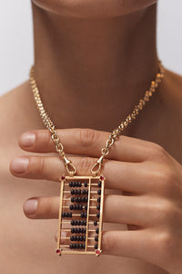 Marie Lichtenberg Staging Scapulaires Ebony Abacus Scapular