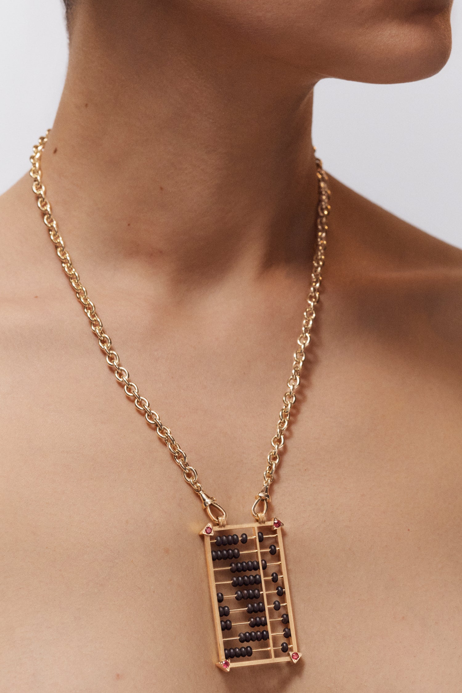 Marie Lichtenberg Staging Scapulaires Ebony Abacus Scapular