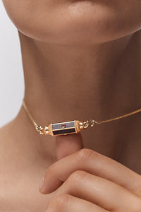 Marie Lichtenberg Staging Baby locket Ebony baby locket necklace