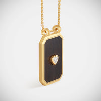 Marie Lichtenberg Staging Scapulaires Ebony Heart Scapular