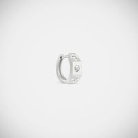 Marie Lichtenberg Staging Earring Ecrou coco earring Diamonds small White Gold