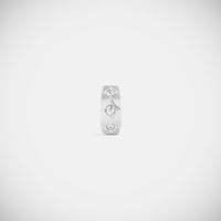 Marie Lichtenberg Staging Earring Ecrou coco earring Diamonds small White Gold