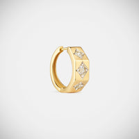 Marie Lichtenberg Staging Earring Ecrou earring Diamonds large