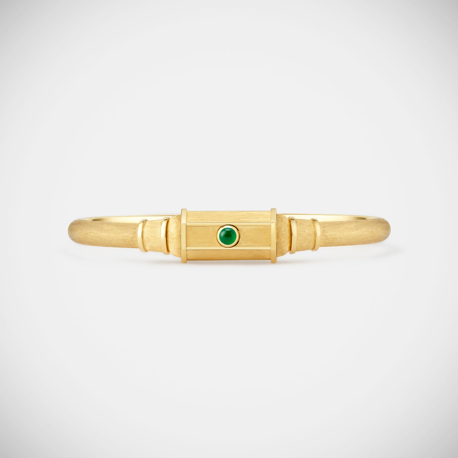 Marie Lichtenberg Staging Bracelet Emerald Baby Locket Bracelet