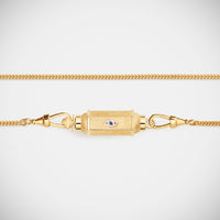 Marie Lichtenberg Staging Baby locket Evil Eye Baby Locket Necklace