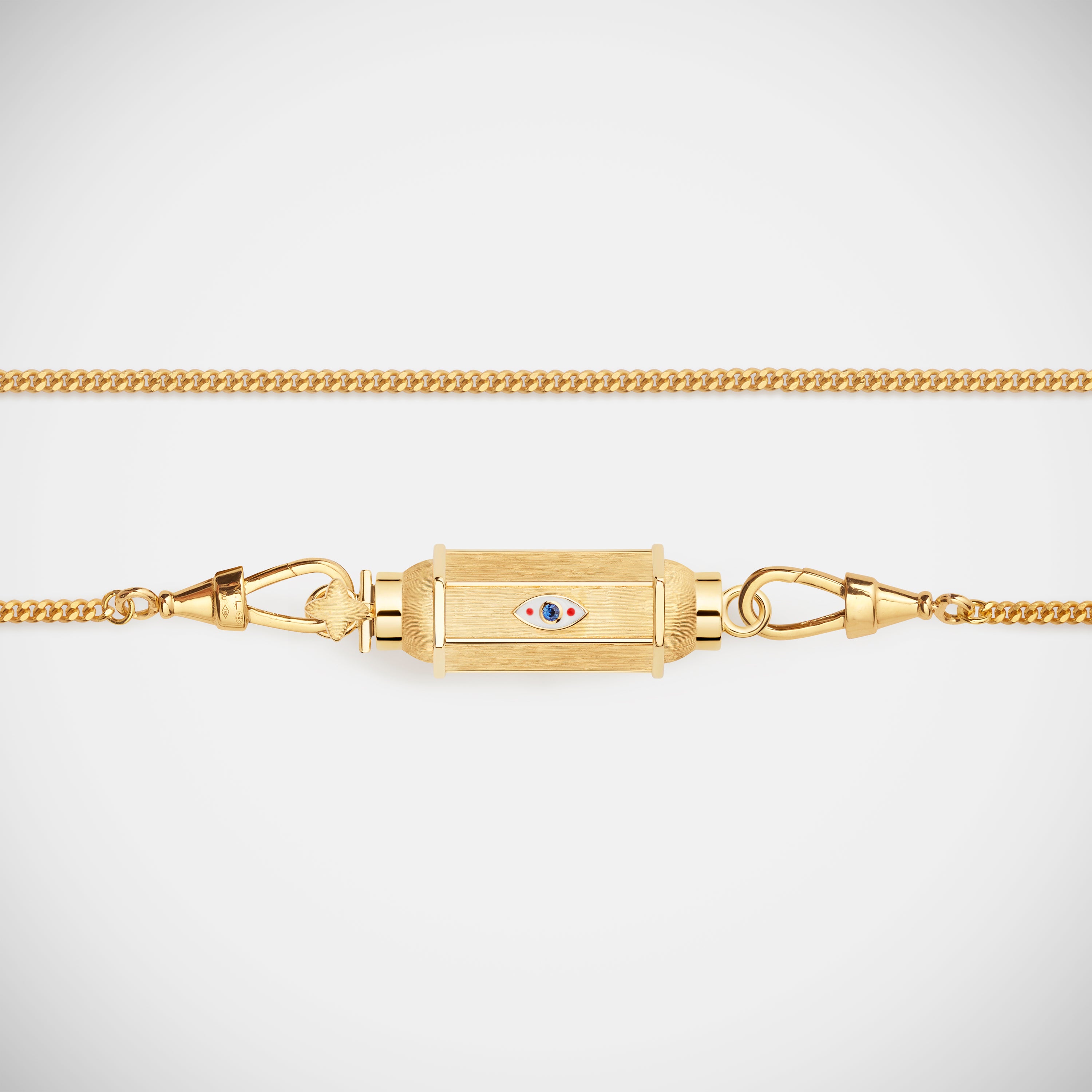 Marie Lichtenberg Staging Baby locket Evil Eye Baby Locket Necklace