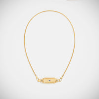 Marie Lichtenberg Staging Baby locket Evil Eye Baby Locket Necklace