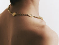 Marie Lichtenberg Staging Chain Evil eye chain 50cm