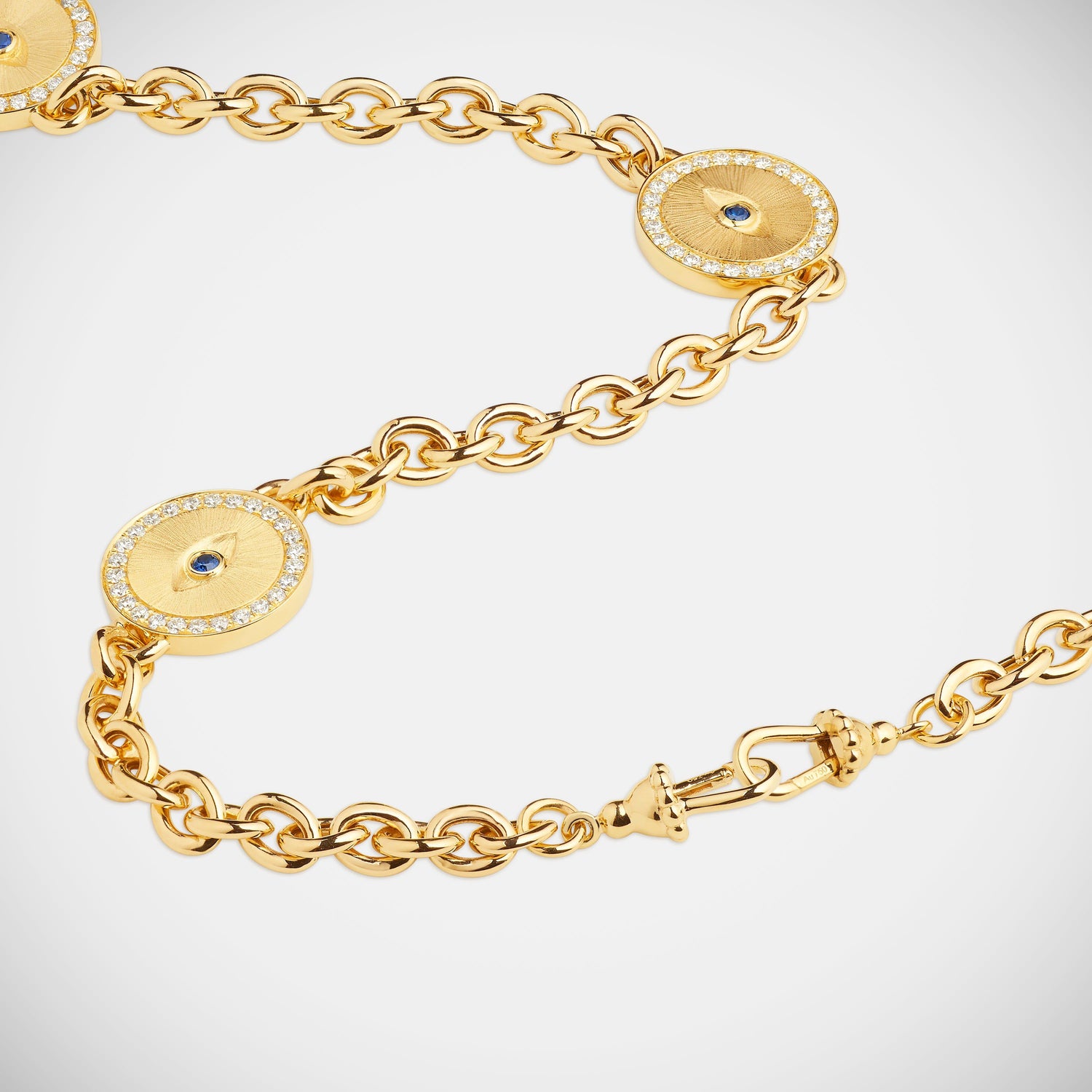 Marie Lichtenberg Staging Chain Evil eye chain 50cm