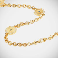 Marie Lichtenberg Staging Chain Evil eye chain 50cm