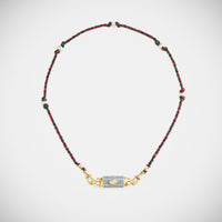 Marie Lichtenberg Staging Baby locket Evil Eye Silver Baby Locket