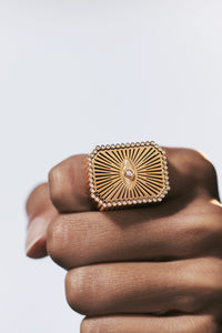 Marie Lichtenberg Staging Ring Eye scap ring