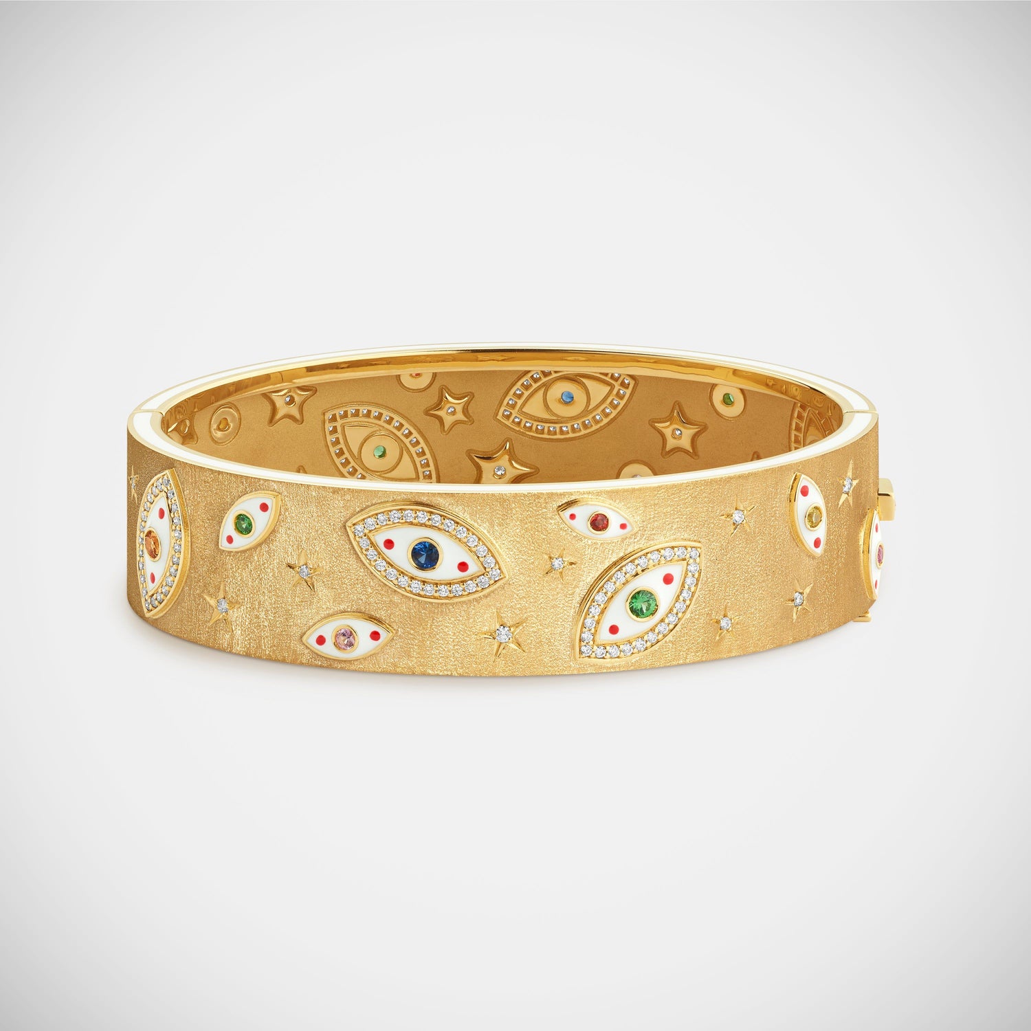Marie Lichtenberg Staging Bracelet Eye XL Half Cuff Bracelet