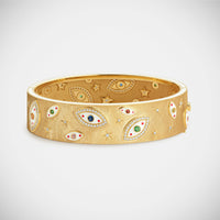 Marie Lichtenberg Staging Bracelet Eye XL Half Cuff Bracelet