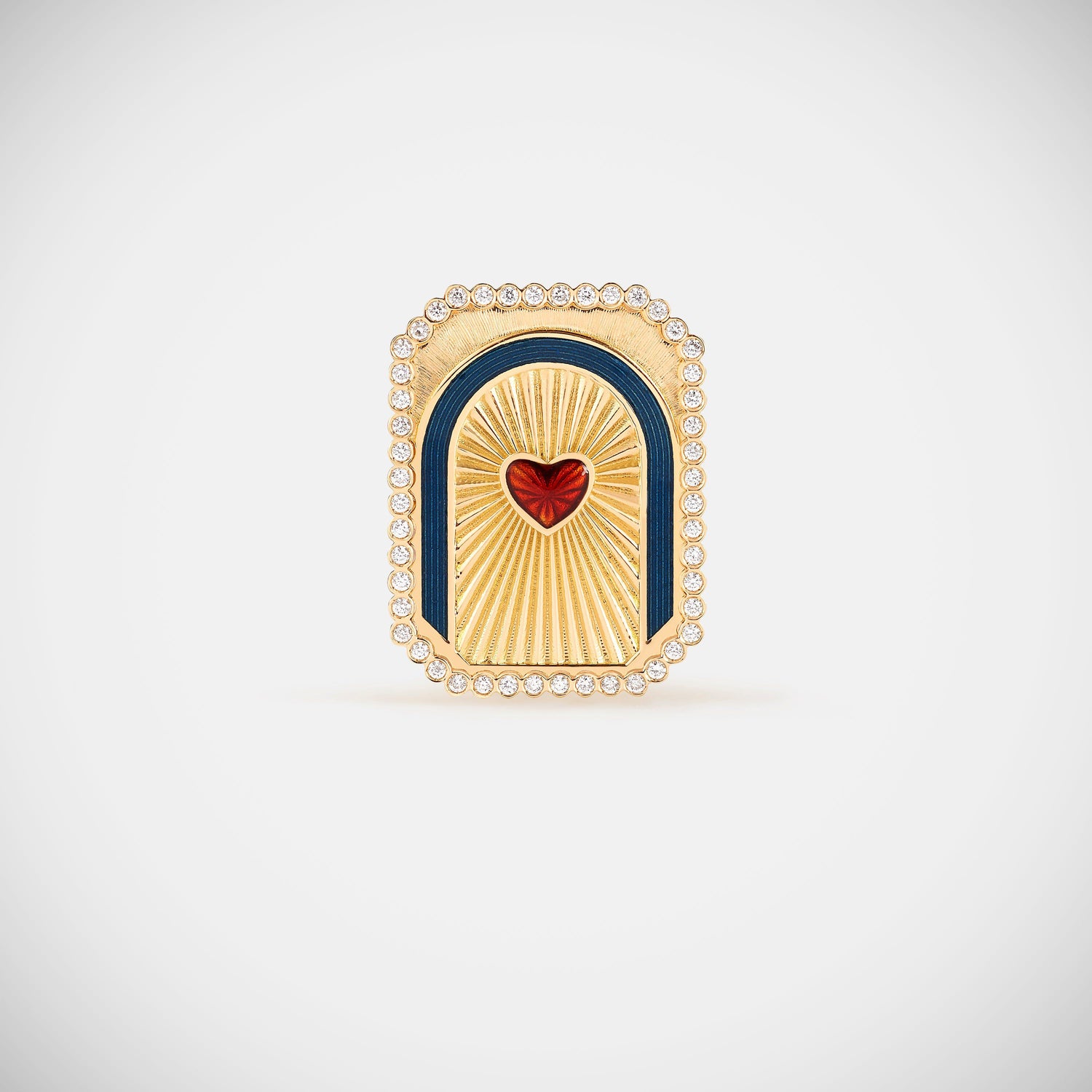 Marie Lichtenberg Staging Ring Heart mini scap ring