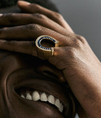 Marie Lichtenberg Staging Ring Horseshoe ring