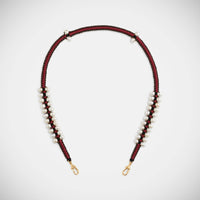 Marie Lichtenberg Staging Link Ica Burgundy and Grey 35cm