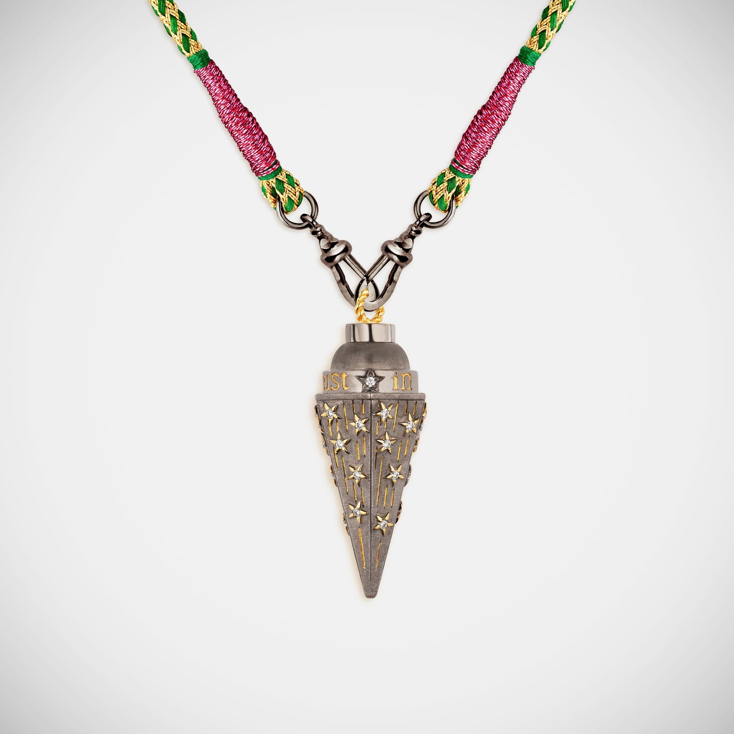 Marie Lichtenberg Staging Pendant In stars we trust pendulum