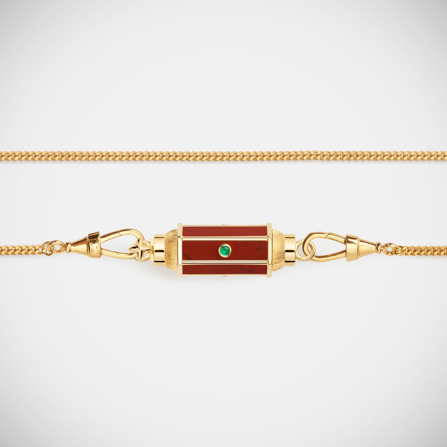 Marie Lichtenberg Staging Baby locket Jasper baby locket Necklace