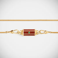 Marie Lichtenberg Staging Baby locket Jasper baby locket Necklace