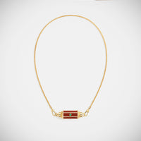 Marie Lichtenberg Staging Baby locket Jasper baby locket Necklace