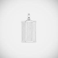 Marie Lichtenberg Staging Charm Jumbo Weight Pendant White Gold